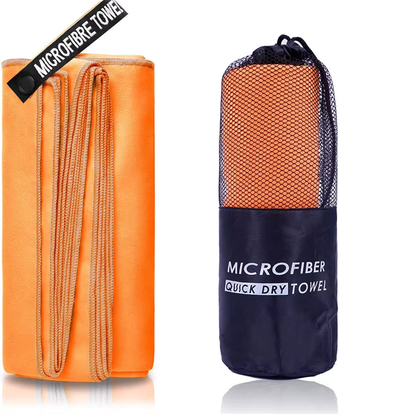 Microfiber Towels for Travel Sport Fast Drying Super Absorbent Bath Beach Towel Ultra Soft Lightweight Yoga Swimming Gym Towel