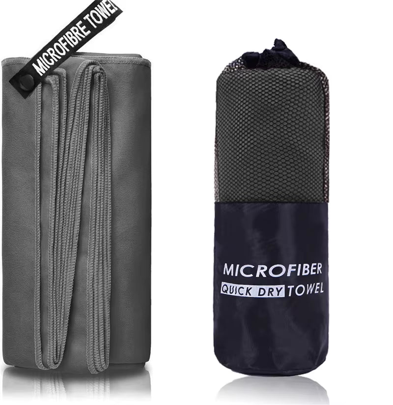 Microfiber Towels for Travel Sport Fast Drying Super Absorbent Bath Beach Towel Ultra Soft Lightweight Yoga Swimming Gym Towel