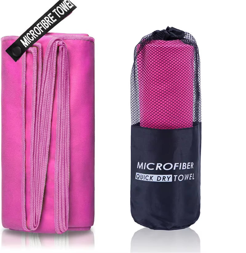 Microfiber Towels for Travel Sport Fast Drying Super Absorbent Bath Beach Towel Ultra Soft Lightweight Yoga Swimming Gym Towel