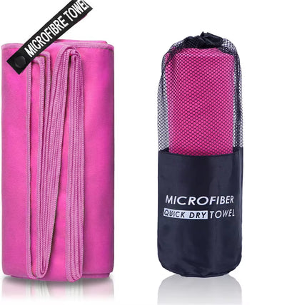 Microfiber Towels for Travel Sport Fast Drying Super Absorbent Bath Beach Towel Ultra Soft Lightweight Yoga Swimming Gym Towel