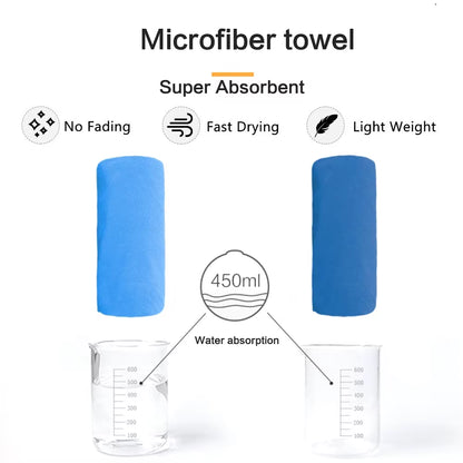 Microfiber Towels for Travel Sport Fast Drying Super Absorbent Bath Beach Towel Ultra Soft Lightweight Yoga Swimming Gym Towel